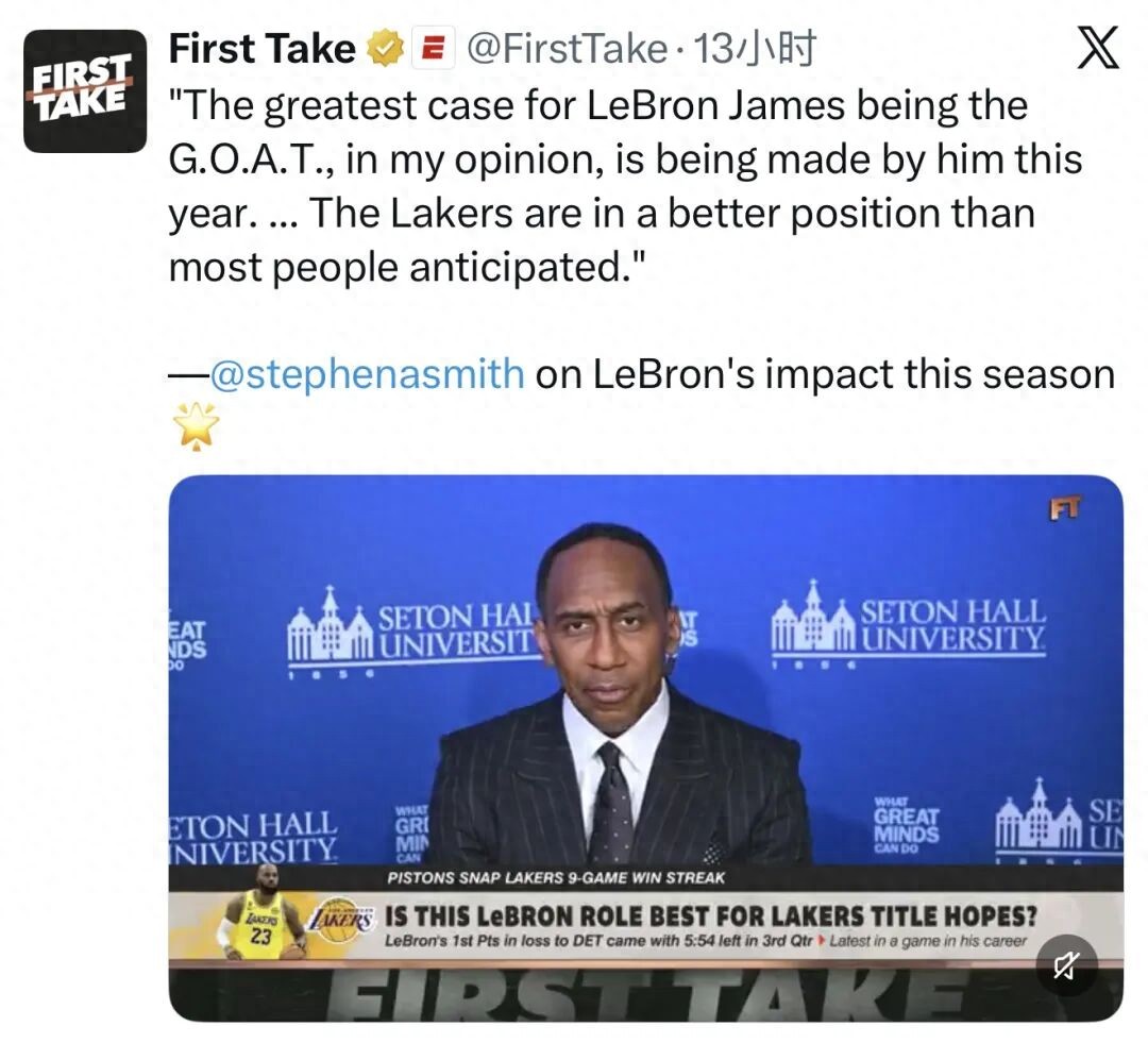 A prominent critic of LeBron James has been completely convinced by his performance, acknowledging James as the greatest player in history.