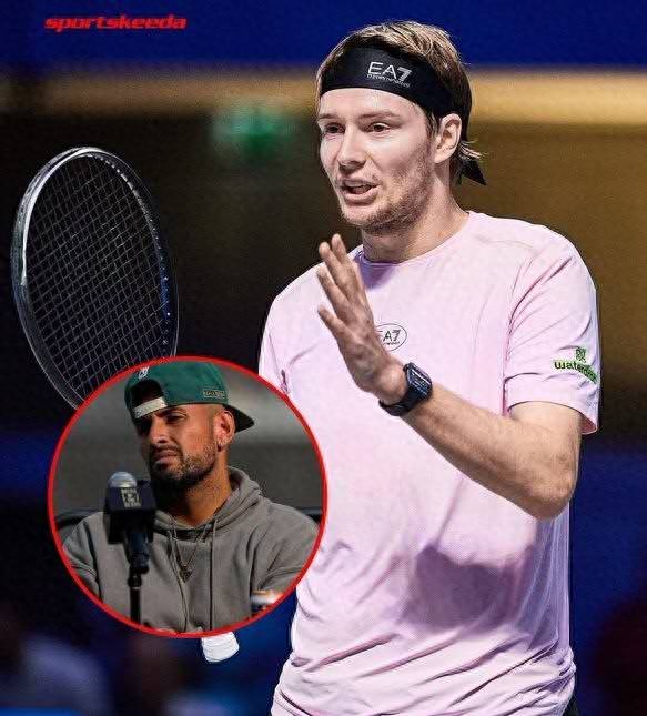 Kyrgios responds to Rublev’s claim of not representing male players, as Russian legend backs Zverev for a Grand Slam
