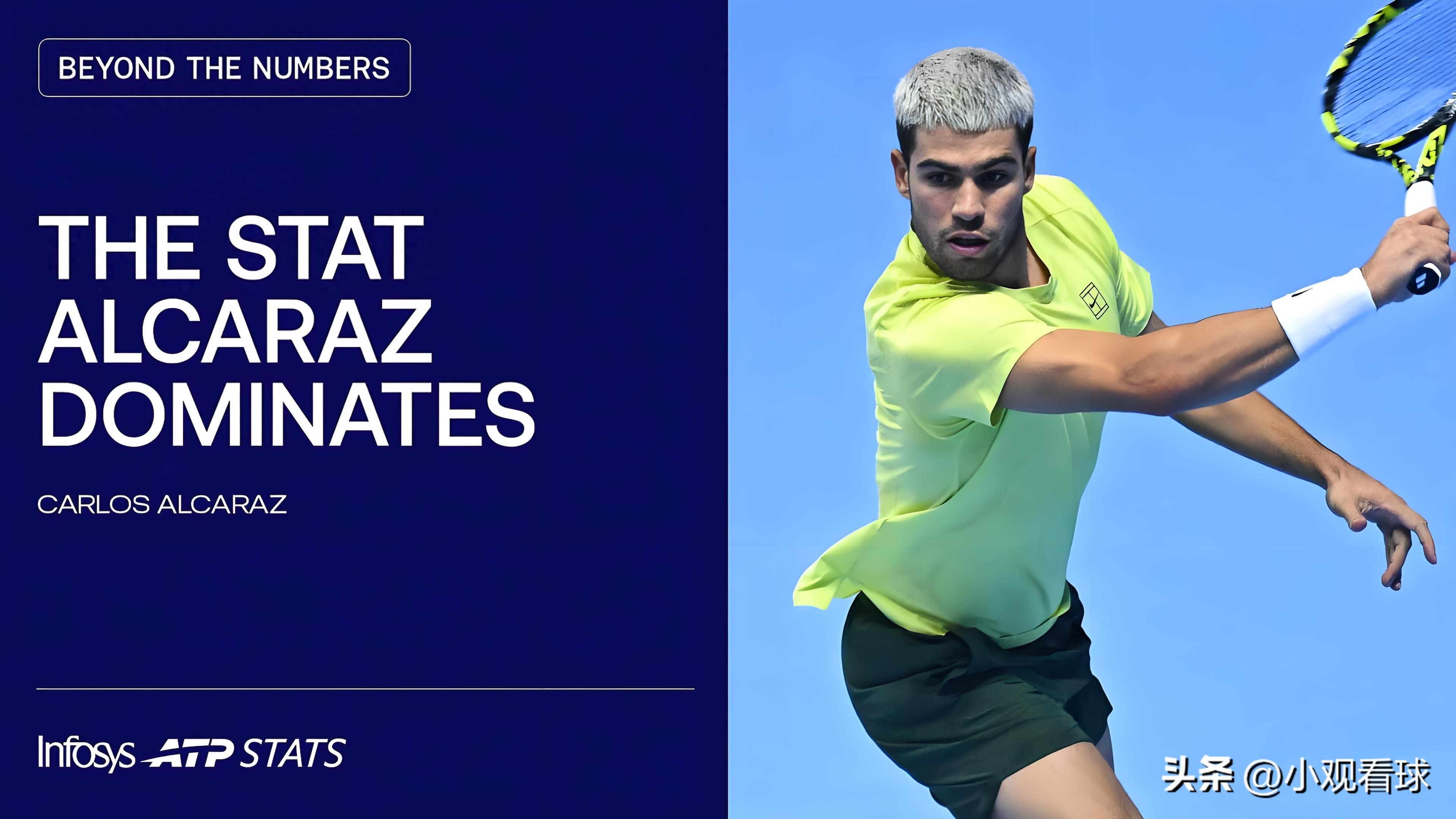Alcaraz's ultimate game-changer: his return of serve dominance secures year-end No.1 glory