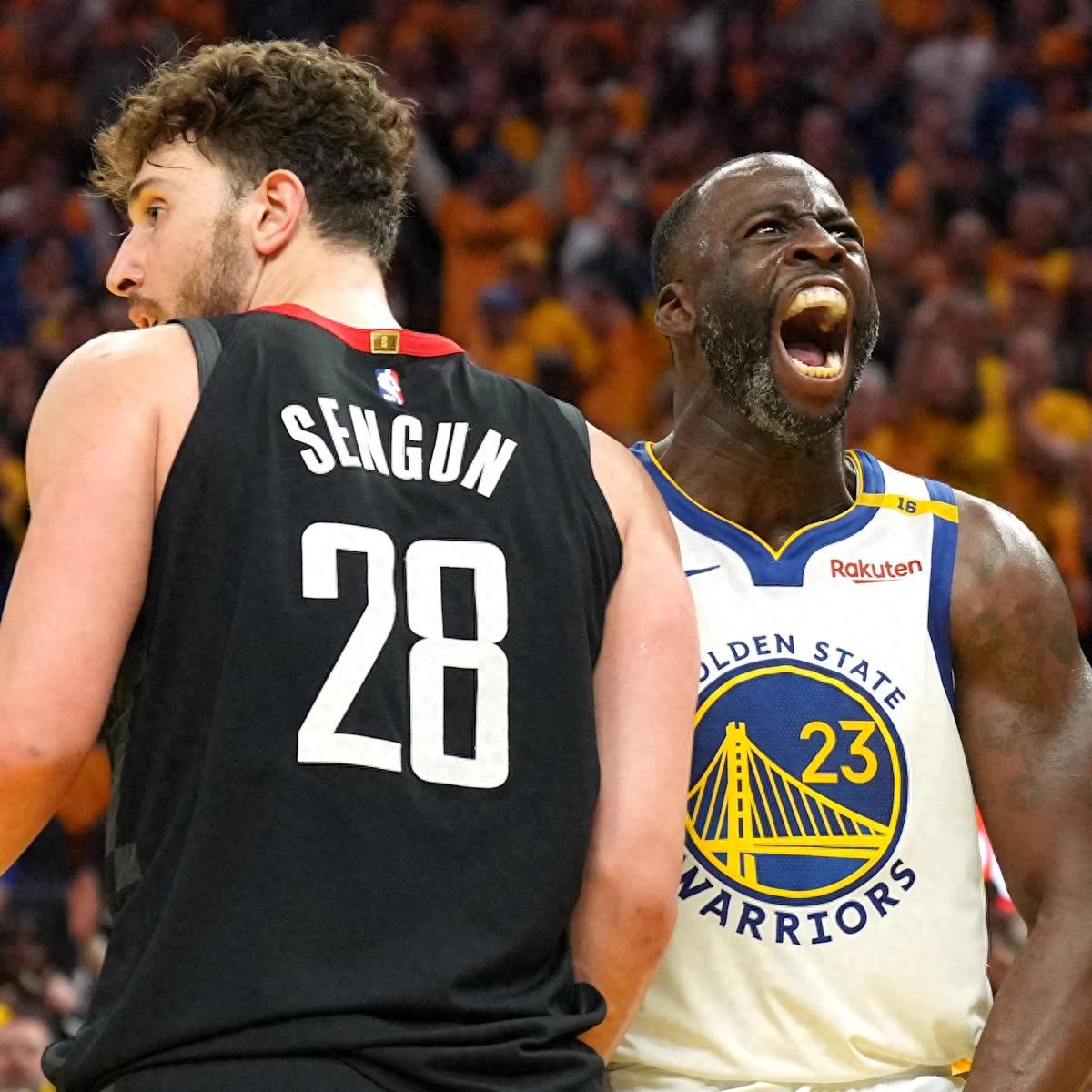 Draymond Green responds to Sengun’s comments about the Warriors: “Remember this loss well. You have to win before you can say things like that.”
