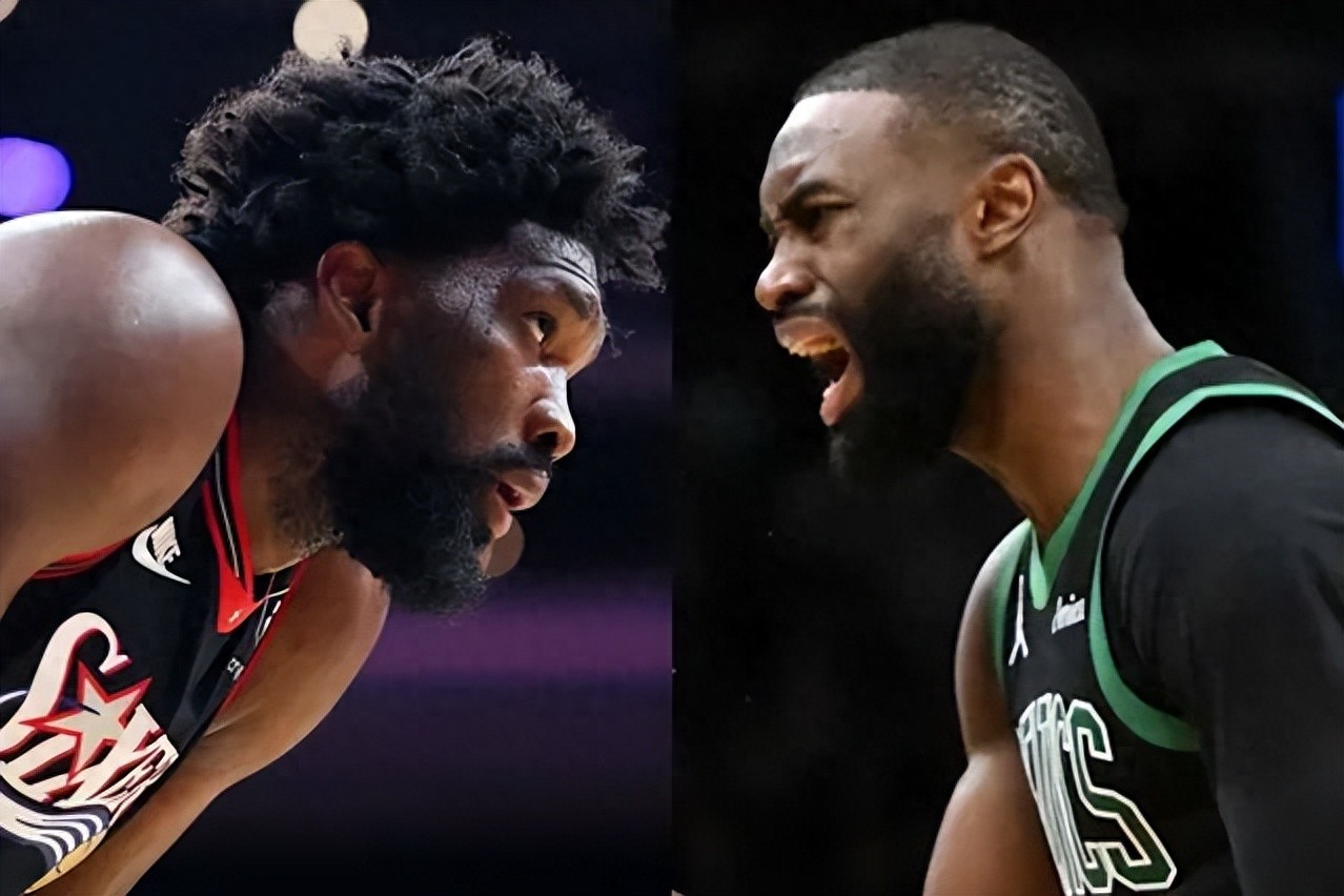 A bit awkward! Two months ago, Brown criticized Embiid for flopping to draw fouls, and now they've become teammates.