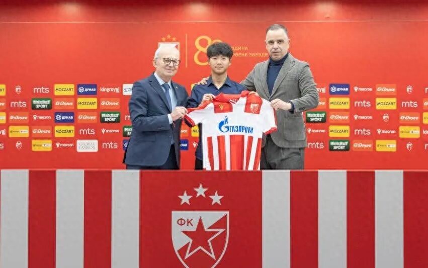 Wan Xiang, a key player for the national youth team, started from Red Star U17.