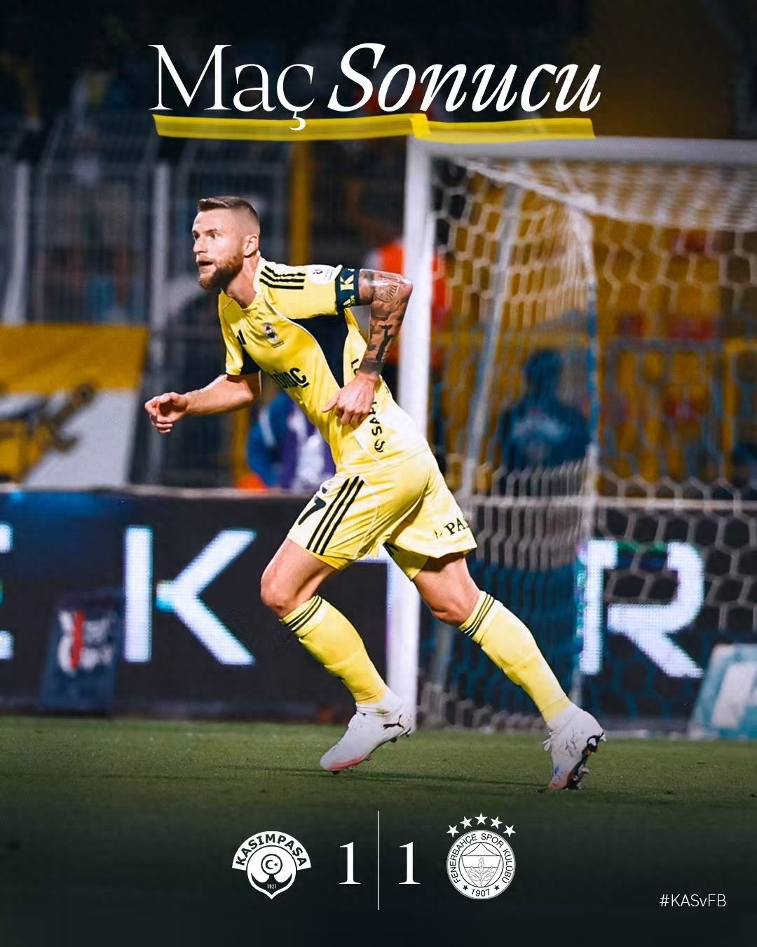 Mourinho taking the blame? Fenerbahçe drops points despite playing with one extra man &amp; trails the leader by 6 points — Süper Lig is too weak
