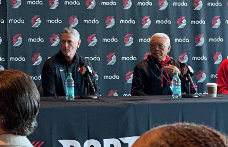 Why invest in the Trail Blazers? Chinese-American owner Andrew Cherng: I'm very optimistic about our promising rookie Yang Hansen.