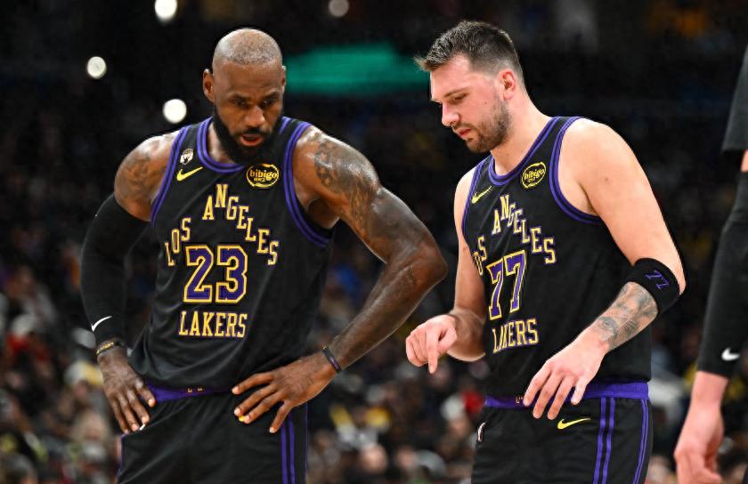 Luka Dončić's astonishing stats: zero attempts on clutch shots in final moments, worst team minus-82 alongside LeBron James