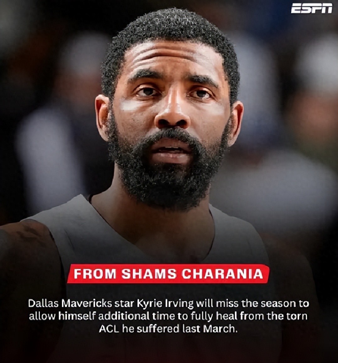 Mavericks announce! Goodbye, Irving! Out for the entire 25-26 season