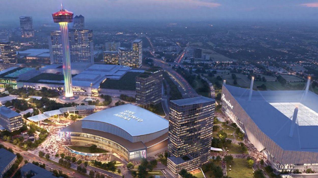 The total cost is $4 billion! Spurs were approved to build a new arena, and executives are optimistic that Wenban and Alphabet can win the championship