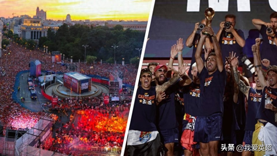 A massive crowd took to the streets! The Spanish national team returned home to a royal and prime ministerial welcome, with 1.8 million people joining the victory parade.