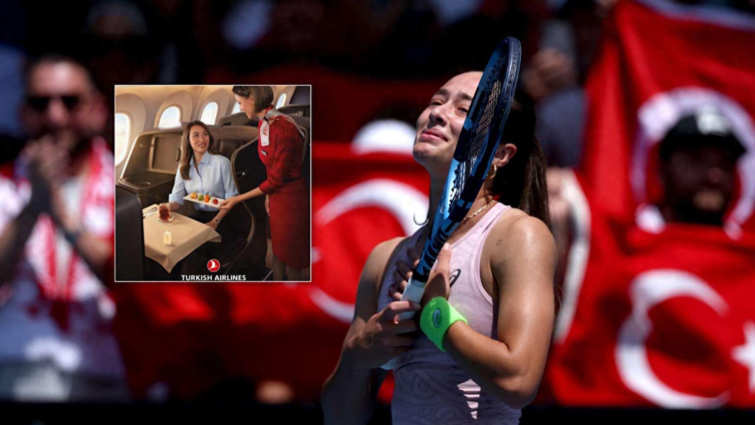 Zheng Qinwen was officially announced as Turkish Airlines' global ambassador, but one day later, Turkey's top female player declared the end of their partnership.