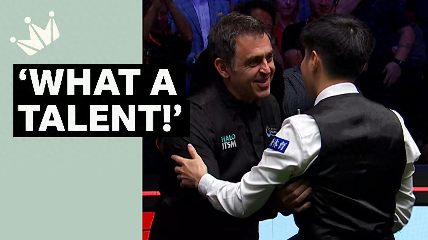 Zhao Xintong reached the final of the 2025 Snooker World Championships, O'Sullivan: His victory is well deserved