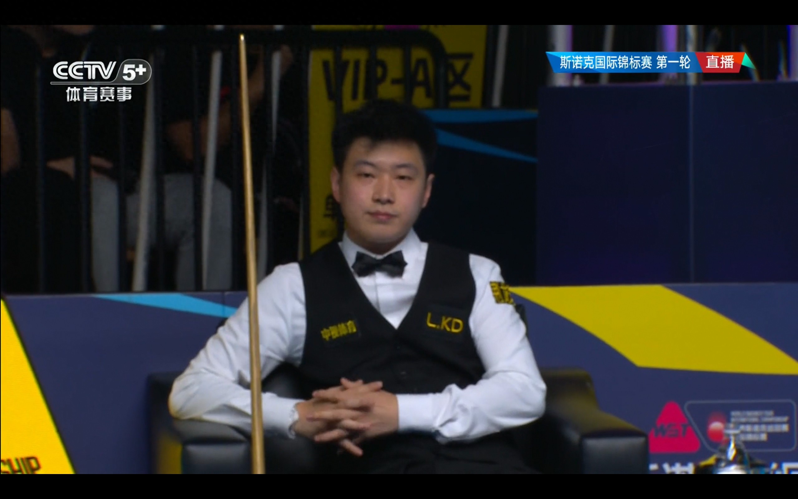 The Snooker National Championship is currently being broadcast live, featuring Zhao Xintong versus Brown.