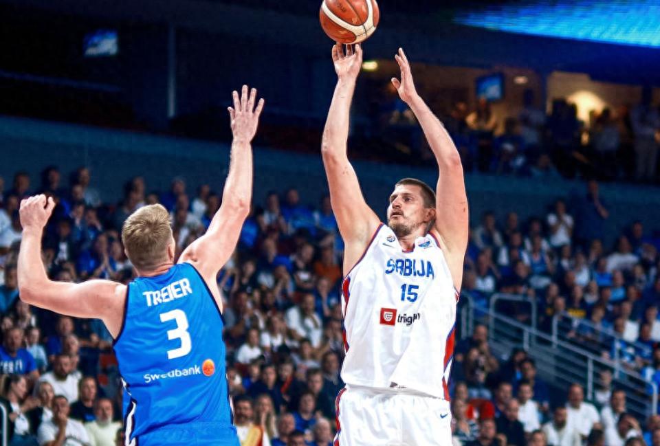 EuroBasket: Jokic records 11+10+7 in three quarters as Serbia crushes Estonia by 34 points