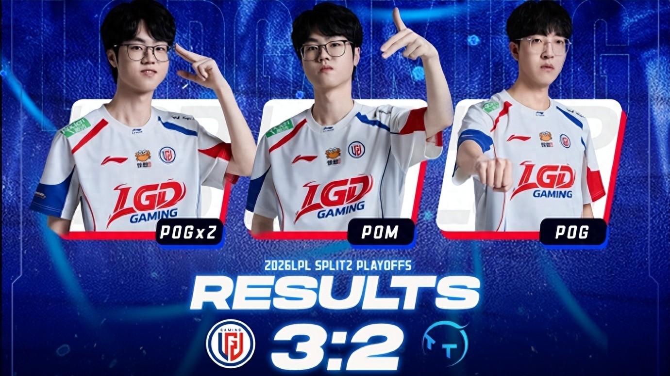 The first eliminated team in the LPL has been determined! The mid laner who only performs well in scrims went on a rampage, carrying the team to advance.
