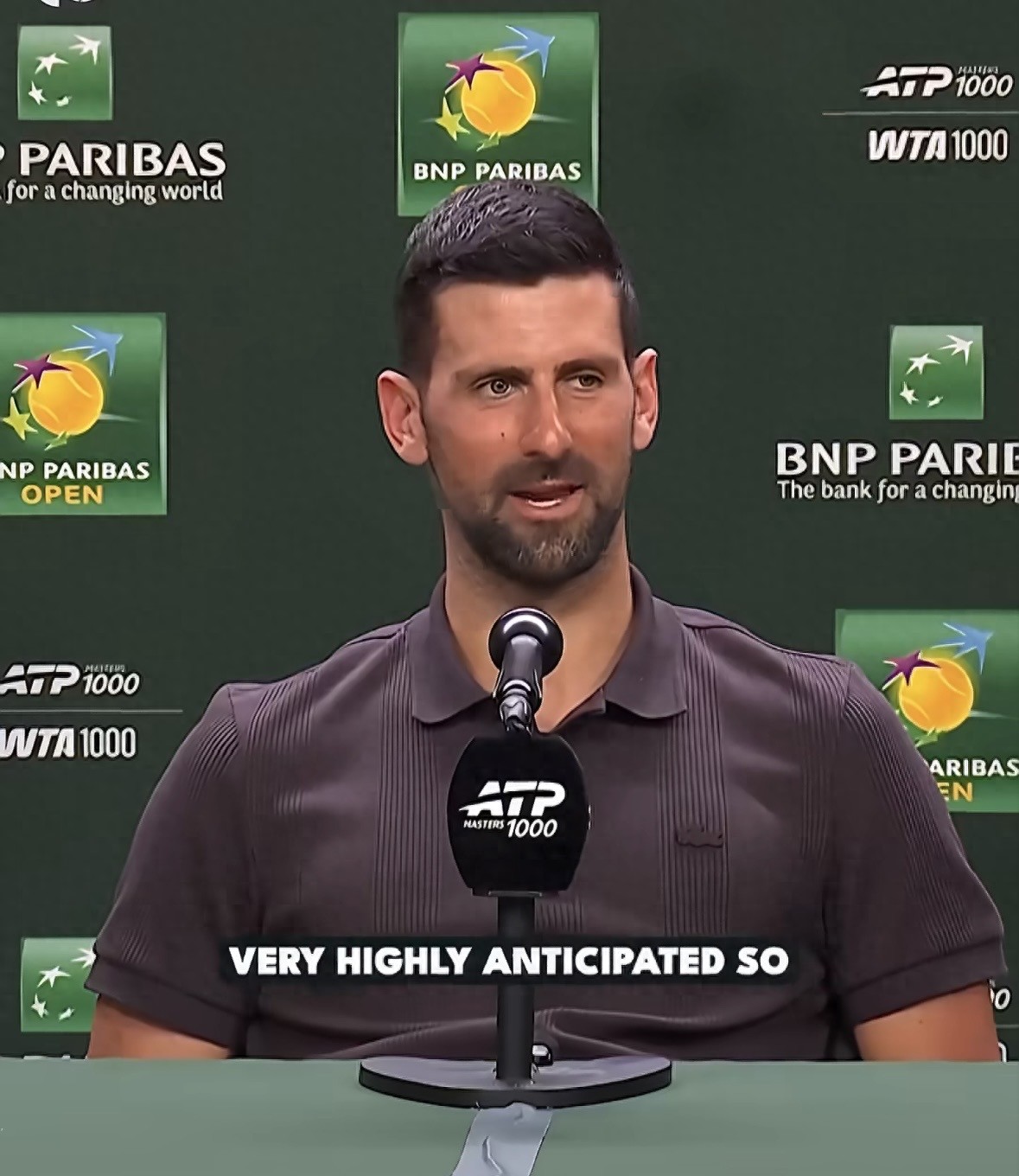 Novak Djokovic: The Goal Always Exists