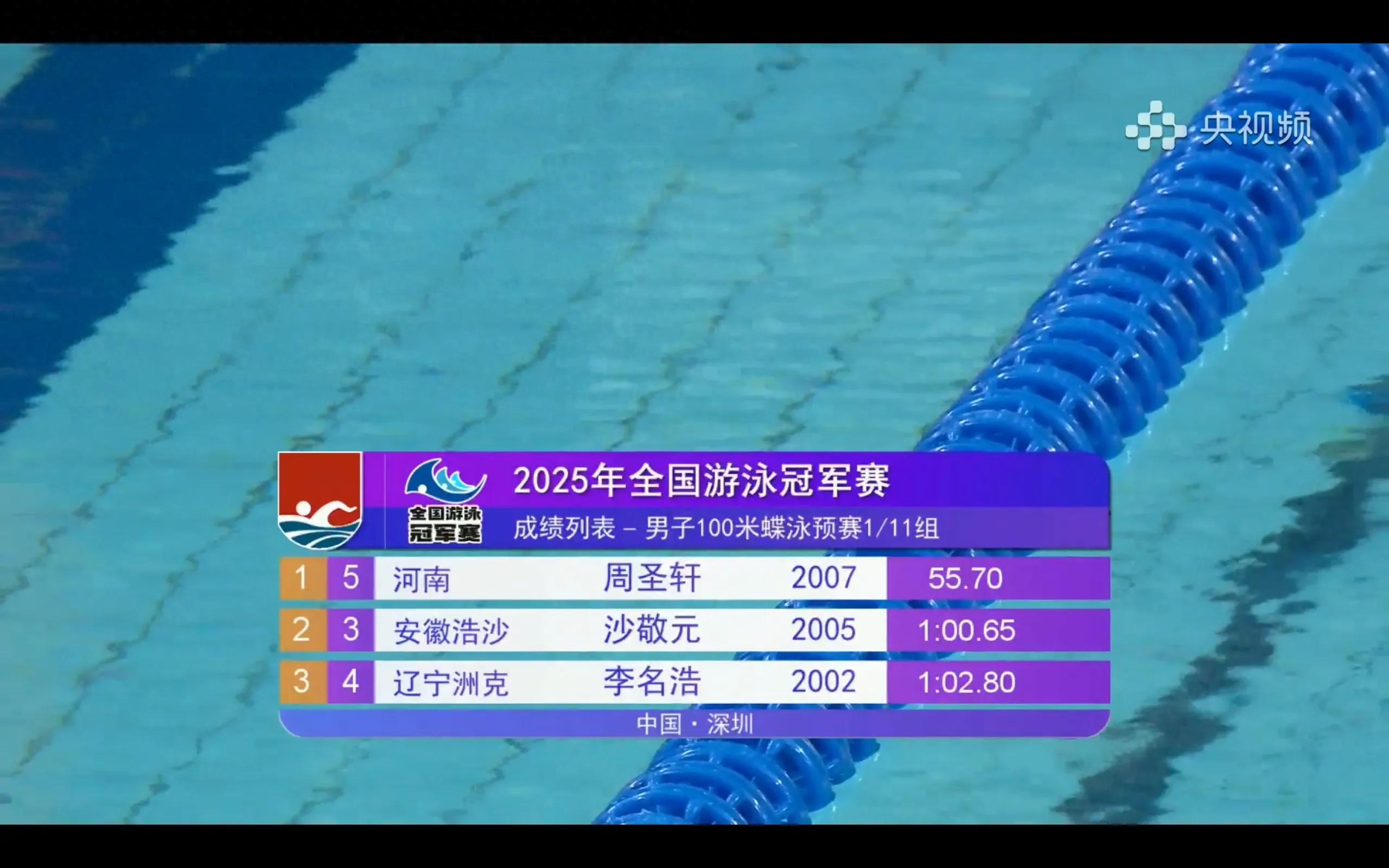 is broadcasting the National Swimming Championships live Pan Zhanle, Zhang Yufei and others