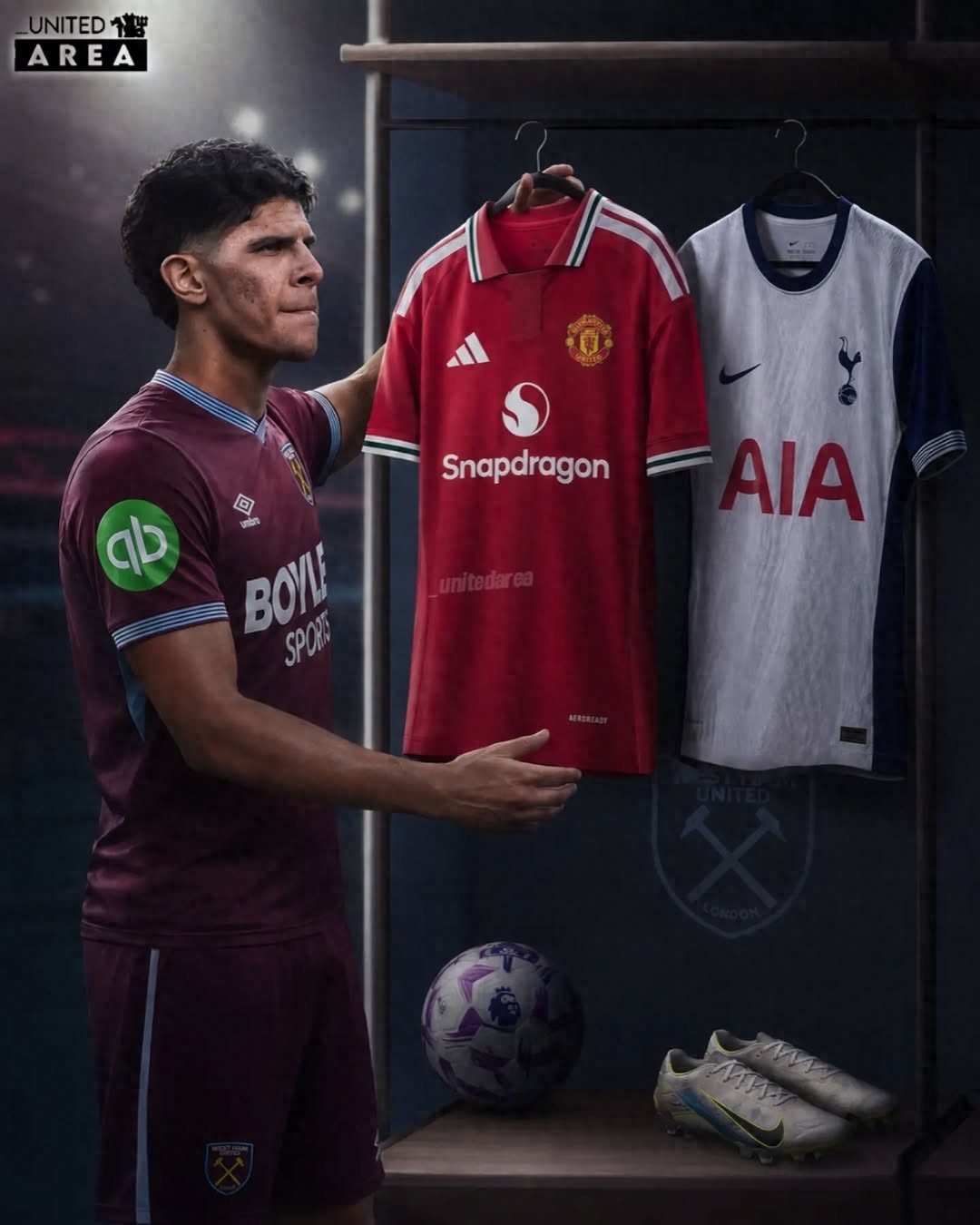 M Fee's transfer stance revealed: Man Utd his first choice, but Tottenham have swayed him. Man Utd's £60m plan falls through.