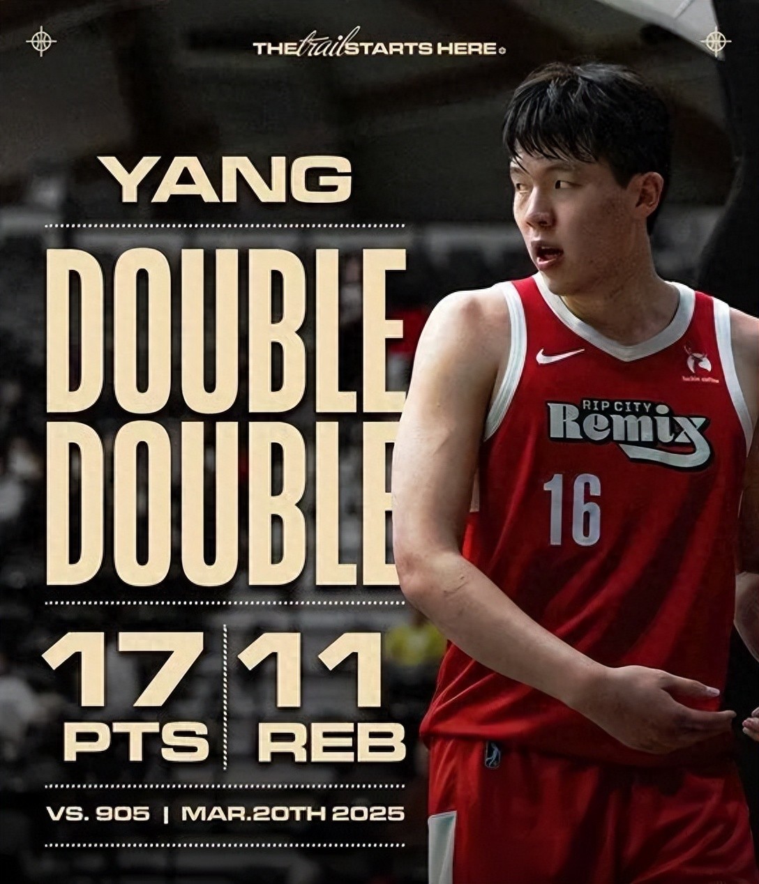 Impressive! Yang Hansen's plus-minus value is +24! He completely locked down the NBA top draft pick.