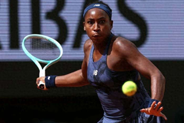 Serena Williams possessed, Gauff only lost one game in the deciding set, and the efficiency was amazing