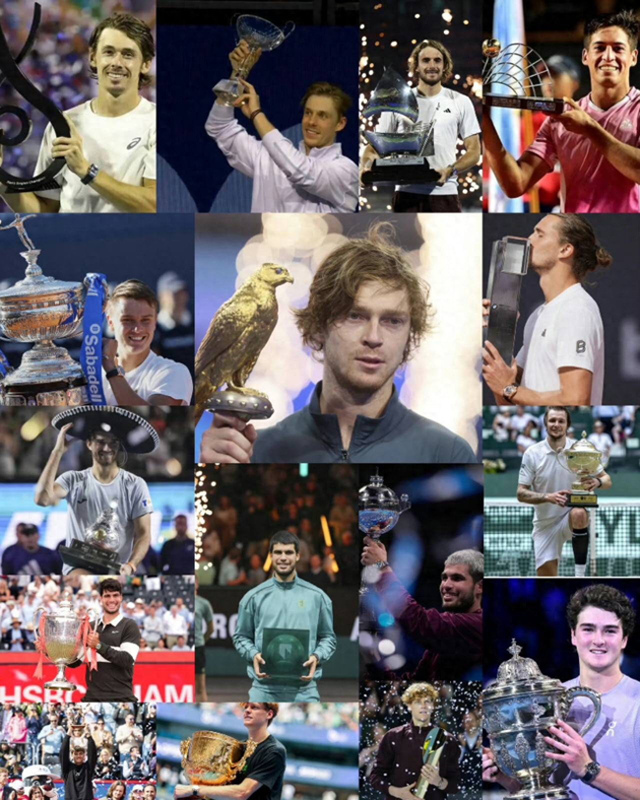 Men's 500 Series Champions Overview (Part 2): Alcaraz Clinches Two Titles, Fokina Faces Repeated Setbacks!