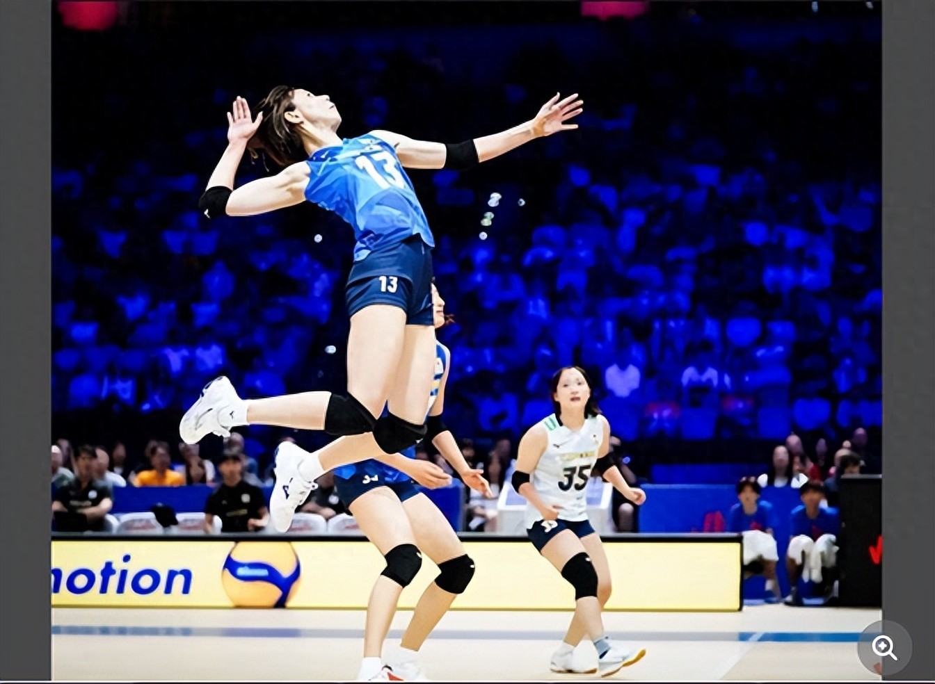 The Japanese women's volleyball team completed a big reversal in the first game of the 2025 VNL Hong Kong station, and Yukiko Wada scored 29 points