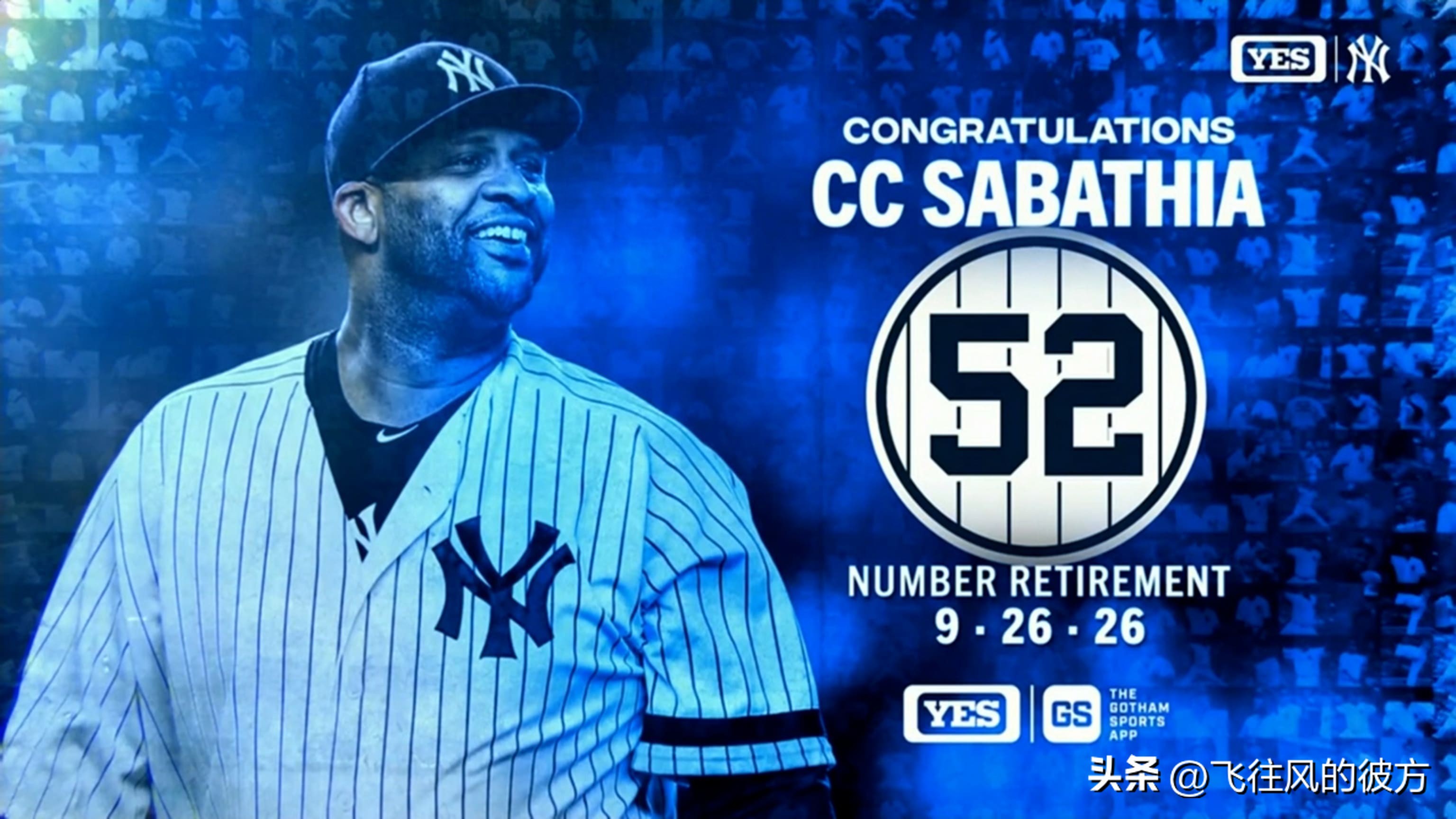 The New York Yankees will retire CC Sabathia's number 52 jersey this September, adding another legend to Monument Park.