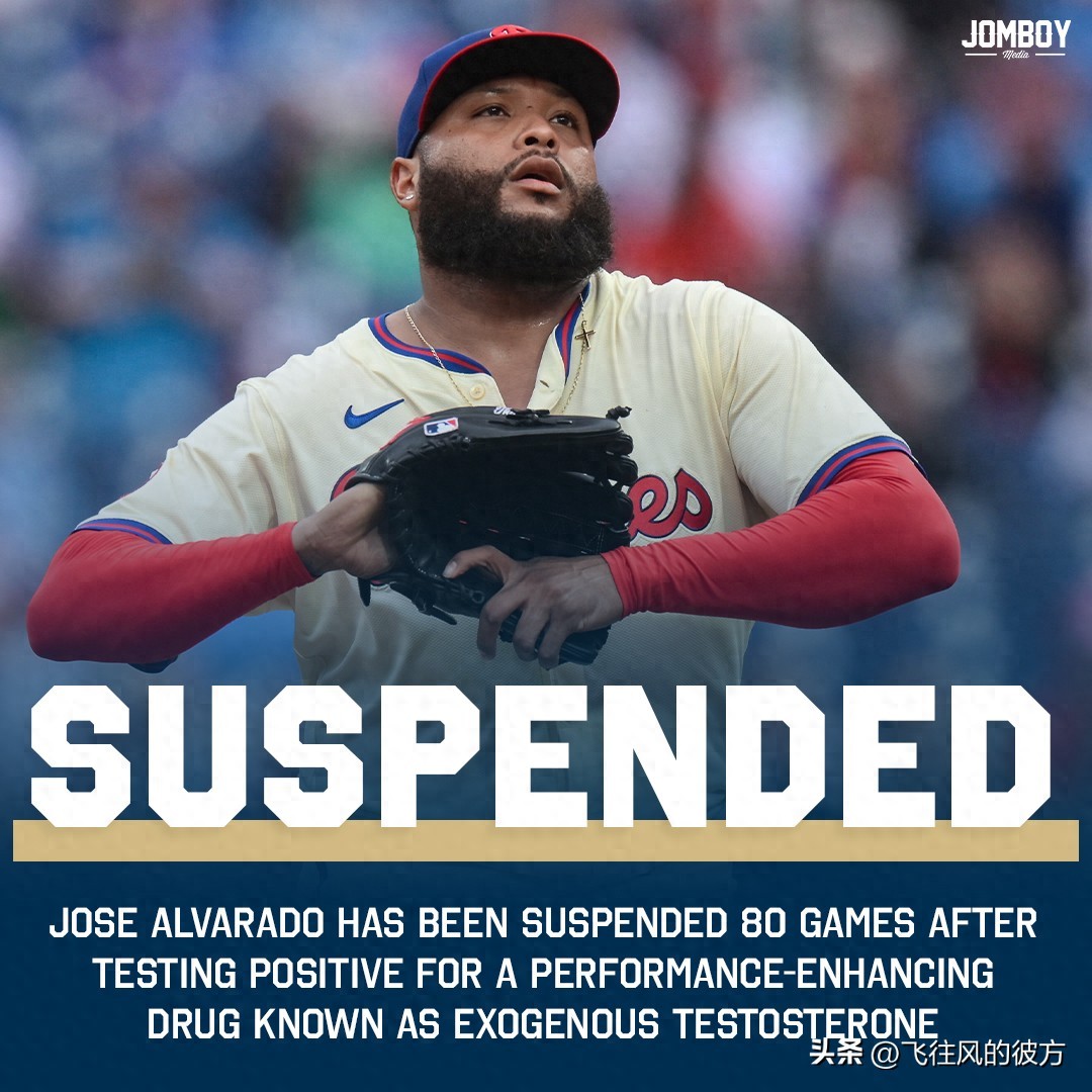The Phillies were hit hard in the cattle barn and Alvarado tested positive for drugs and was banned for 80 games