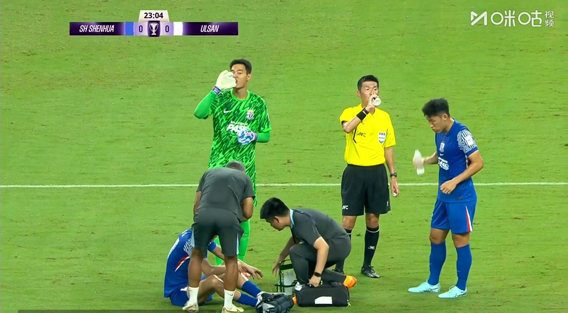 Live broadcast of the AFC Champions League Elite Match: Shanghai Shenhua VS Ulsan Hyundai. Hoping to secure three points at home.