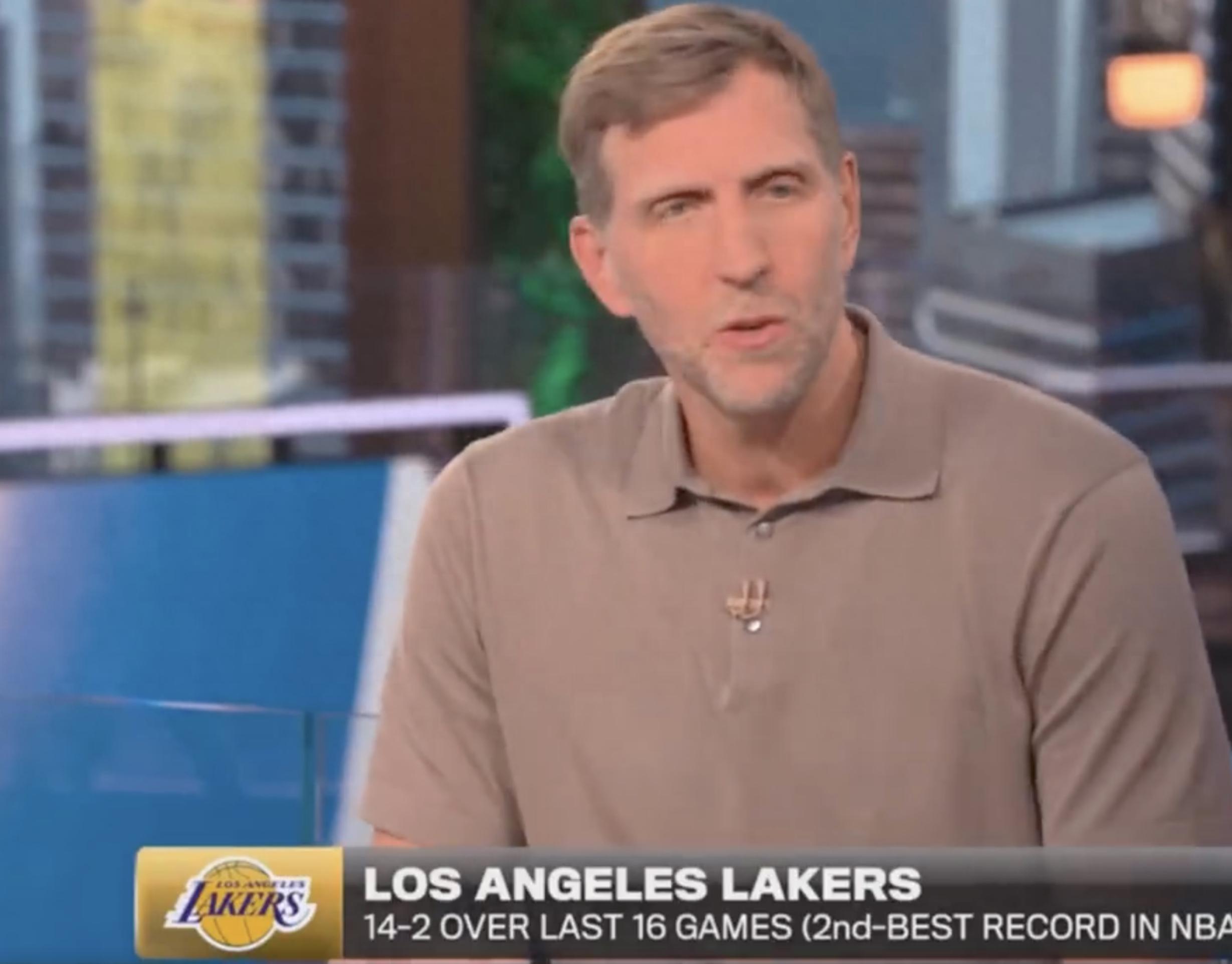 Nowitzki believes: No team dares to face the Lakers in the playoffs.