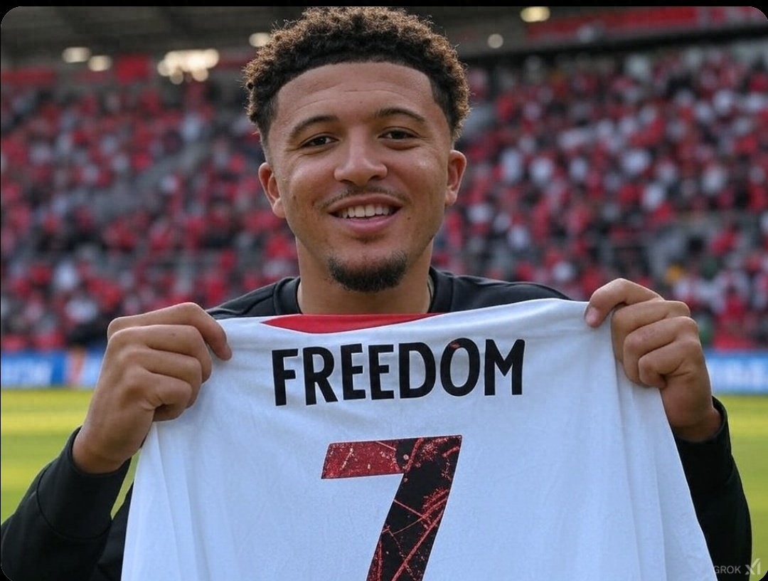 Set you free! Manchester United informs Sancho no contract renewal; he can freely find a new club in three days and leave on a free transfer.