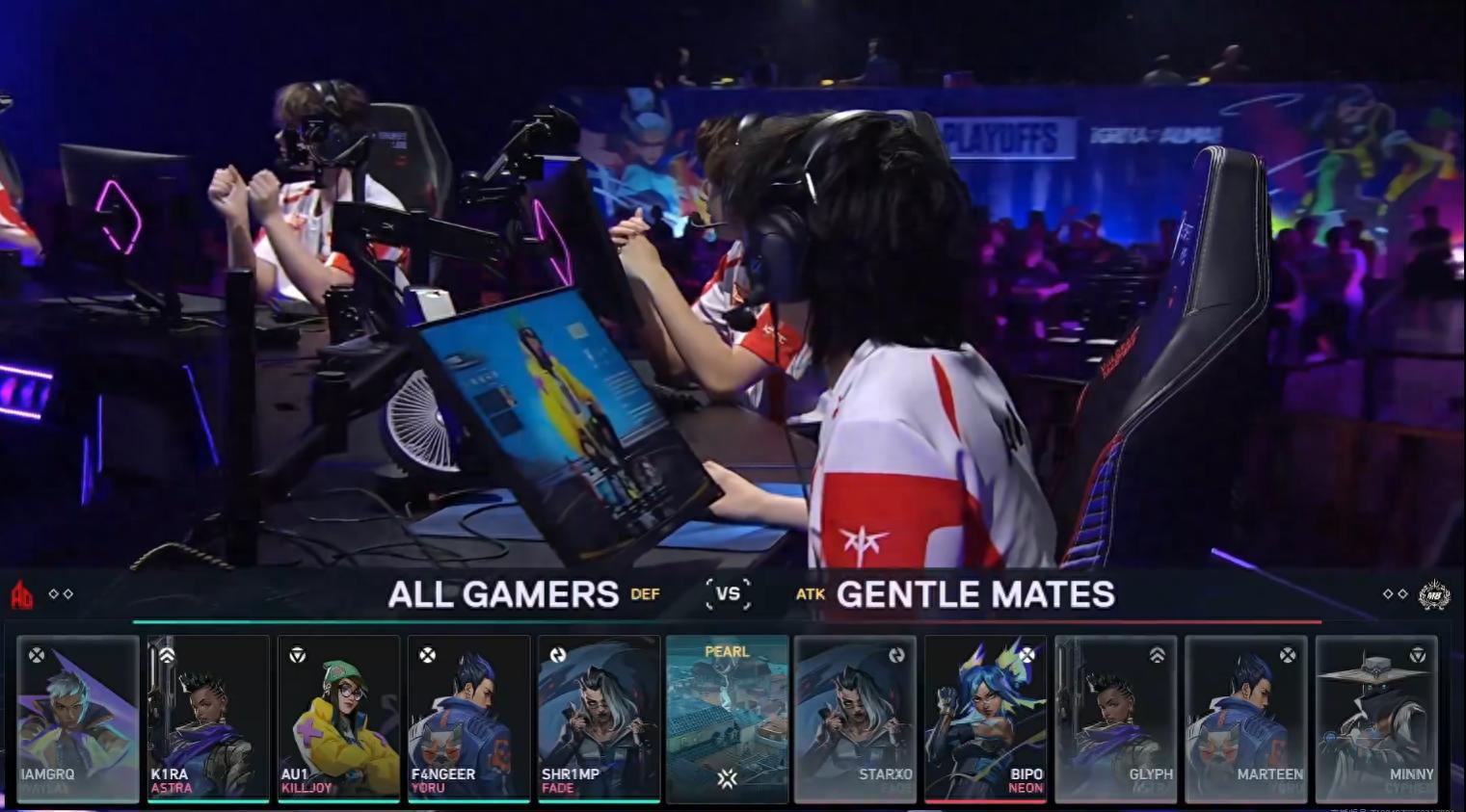 VCT Masters: K1ra's triple kill dominates the match, AG reverses 1-2 to eliminate M8