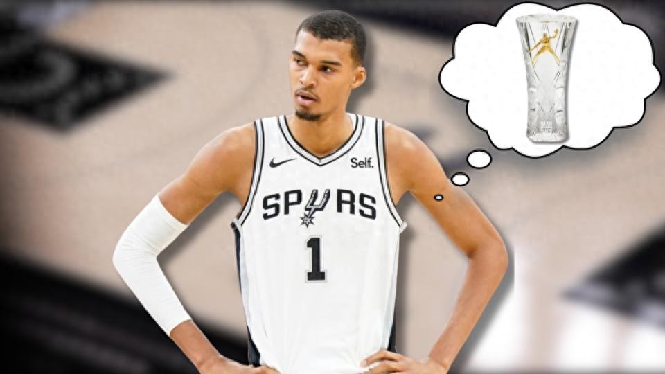 Is Wembanyama already securing the DPOY? Playing all 65 games is tough, and a robbery scene might happen again.