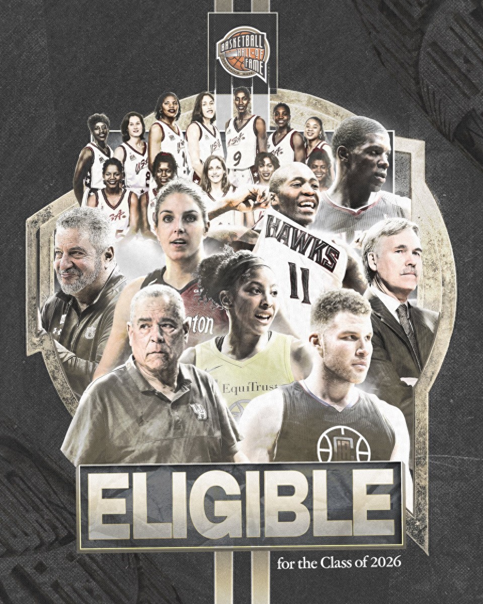 Hall of Fame announces 2026 candidate list: Griffin and two other stars selected for the first time, Coach Popovich also included