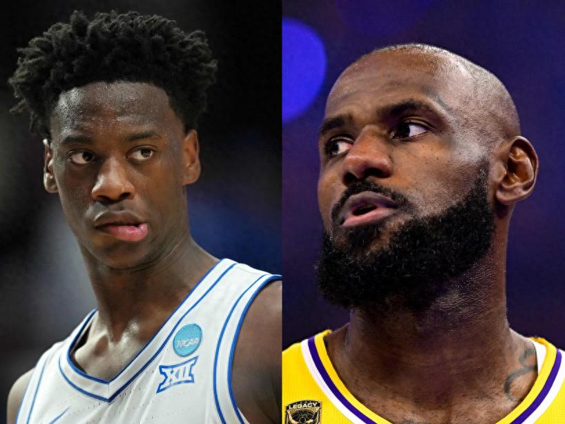 Top draft prospect Dybansa: Hopes LeBron doesn't retire yet, playing against him would be absolutely insane