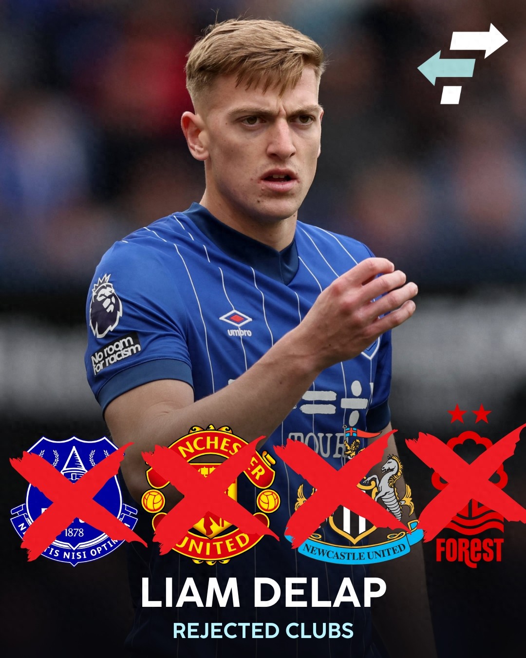It was revealed that Tuchel took revenge on Manchester United and suggested that Delap choose Chelsea! Rajue or loan strikers from Grand Paris