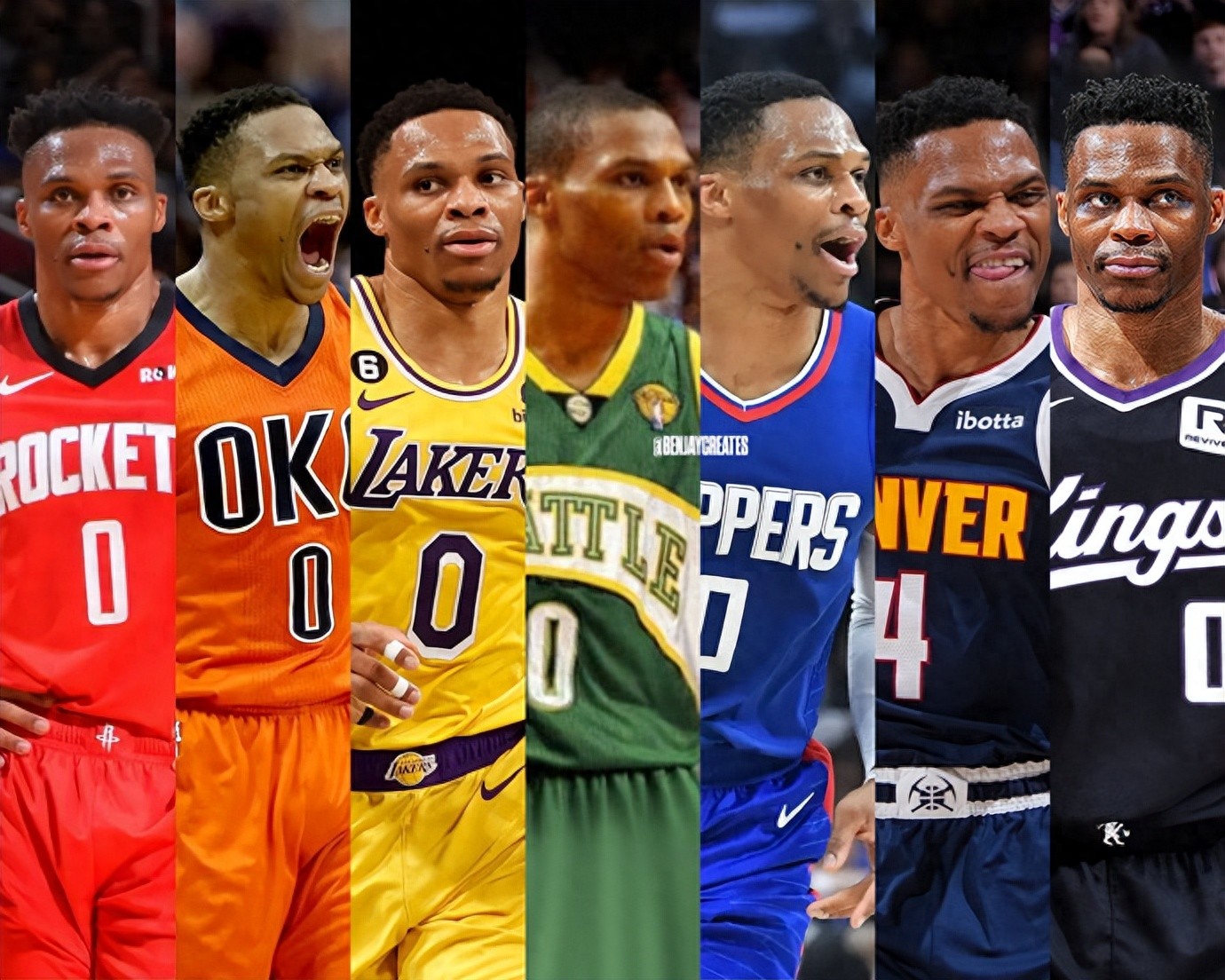 After waiting for 4 months, he finally got a job! Westbrook joins the Kings, let&#39;s be happy for him!