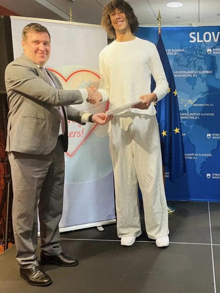 Naturalized! Officially joining forces with Doncic! Hello, NBA first-round pick!