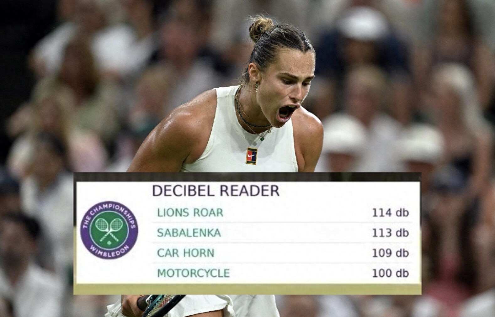 Wozniacki has taken steps to reduce the volume of players&#39; shouting during matches.