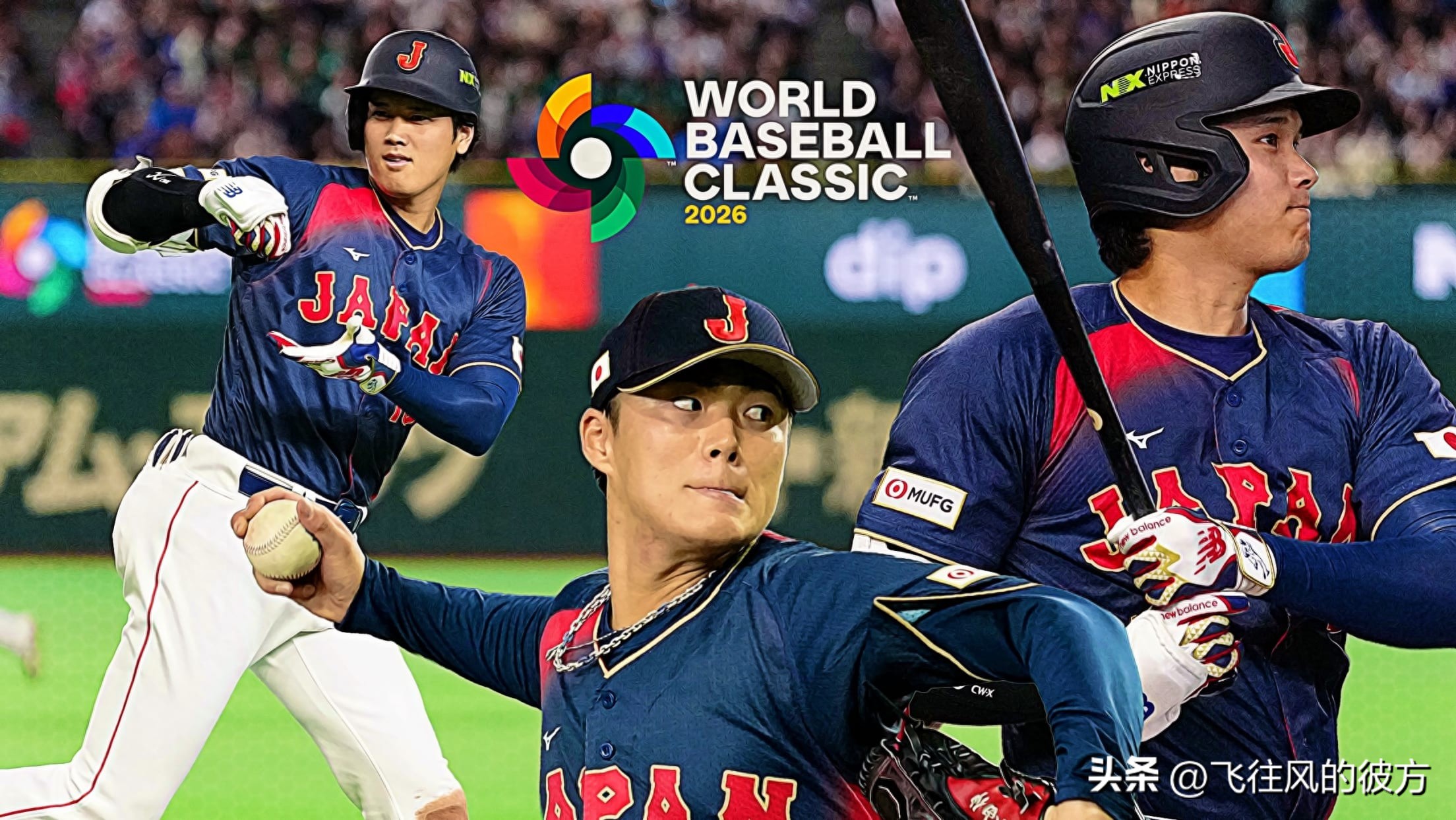 Shohei Ohtani's grand slam ignites historic rally as defending champion Japan defeats Chinese Taipei 13-0