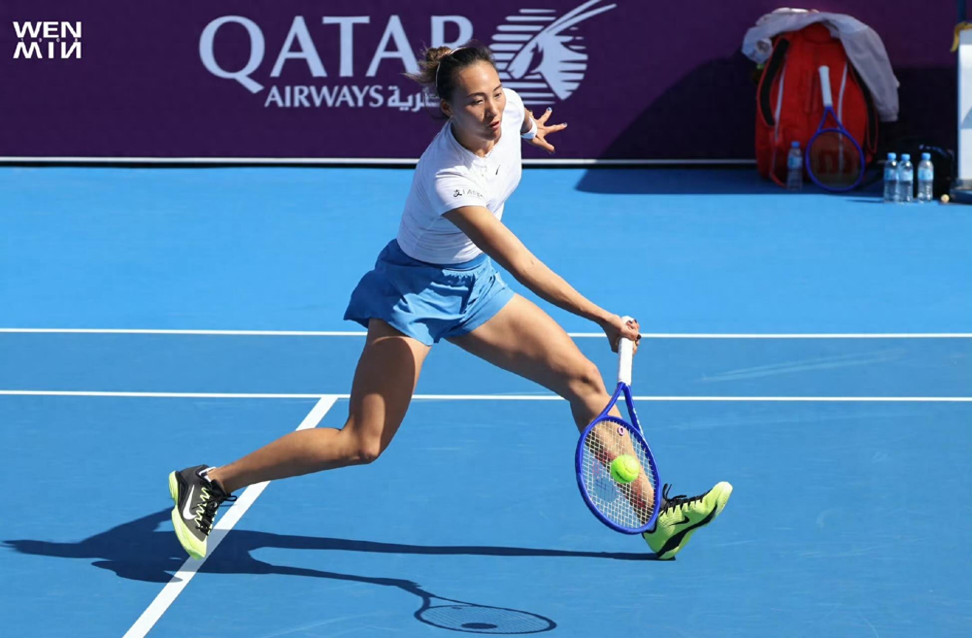 Zheng Qinwen confirms her comeback debut in Doha against Kenin, while Wu Yibing and Kokkinakis showcase top ten world-level performances