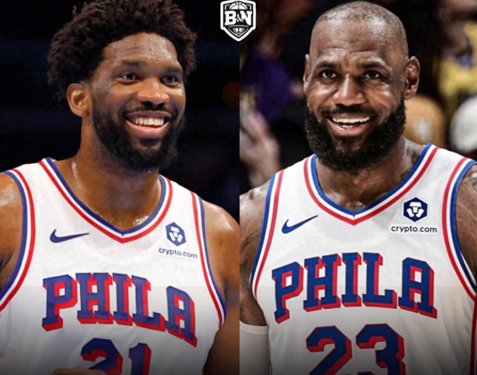 James has great admiration for Embiid! Despite concerns about health issues, multiple conversations solidified his decision.