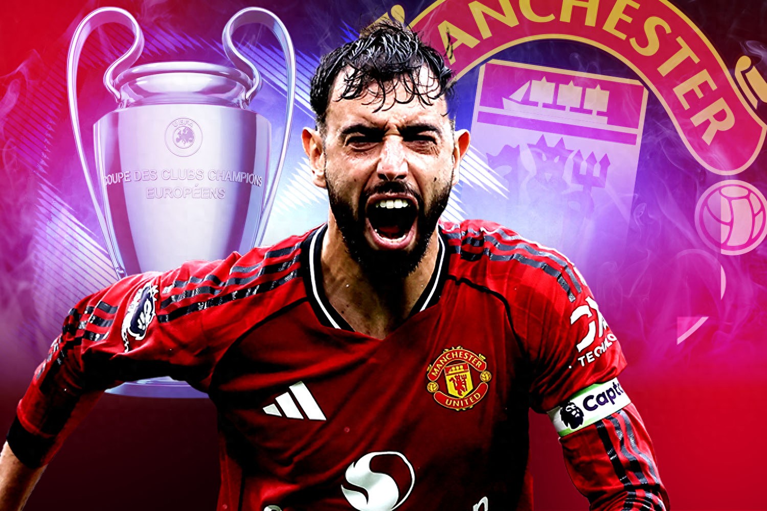 If Manchester United return to the Champions League, Bruno Fernandes may stay next year! He is willing to reject Saudi offers again and help Amrabat rebuild the team.