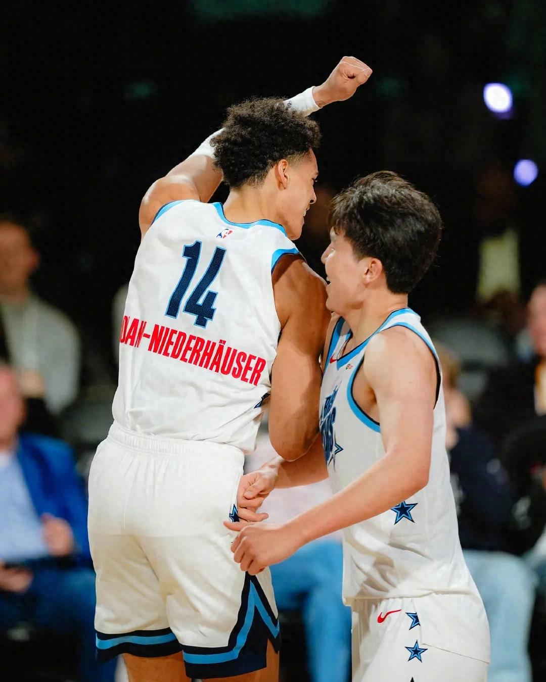 Yang Hansen’s season-high came against Klingen.