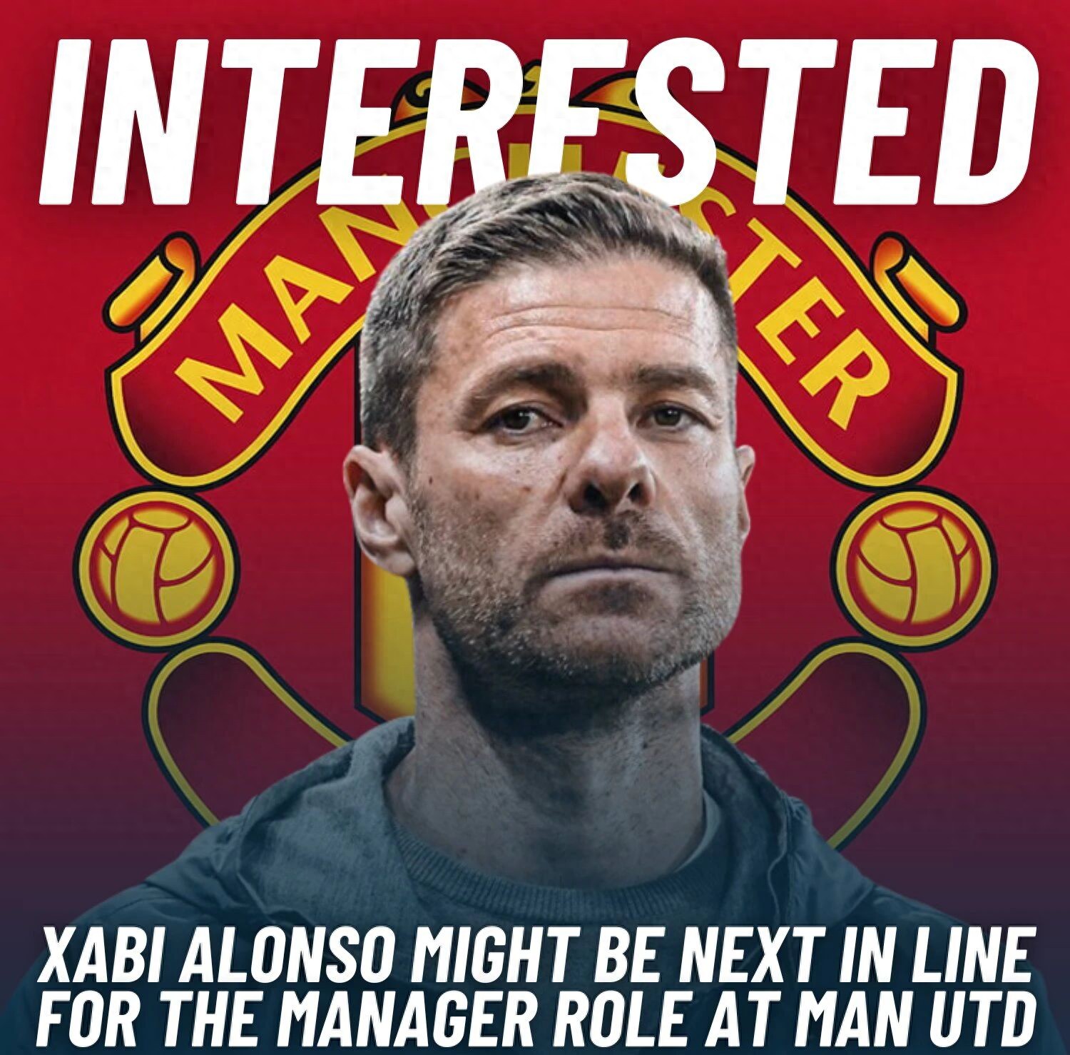 Manchester United reportedly contacted Alonso, but it's unlikely he will coach them! Carrick remains the top candidate for permanent appointment.