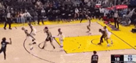 20+4! Dominating Yang Hansen&#39;s debut! The Warriors&#39; sophomore big man