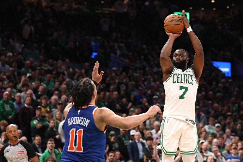The Celtics missed 45 three-pointers in the NBA playoffs, and Brown admitted that he couldn't just shoot threes