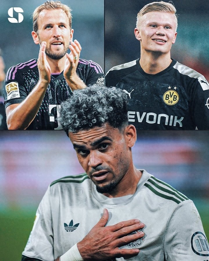 Liverpool sold a key player: Diaz has contributed to 9 goals in his first 6 Bundesliga matches, matching Haaland and only behind Kane.