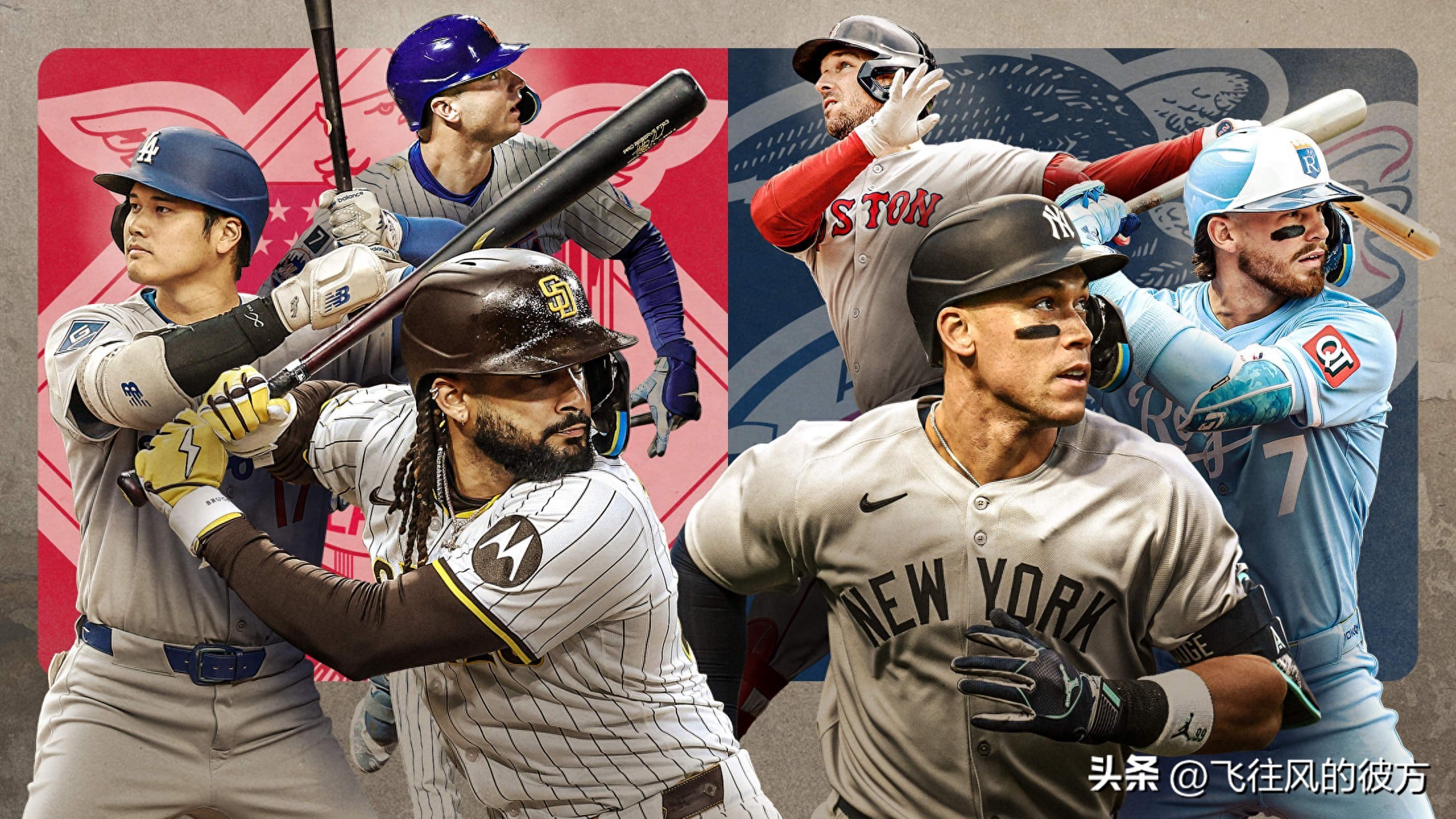 The official website announced the first MVP prediction of the new season, Judge is firmly in the 1st place in the American League, and Shohei Ohtani is 3rd in the National League