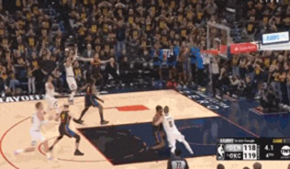 Lore, lore again! 42+22 Knock over the Thunder! The first person in the history of the NBA playoffs