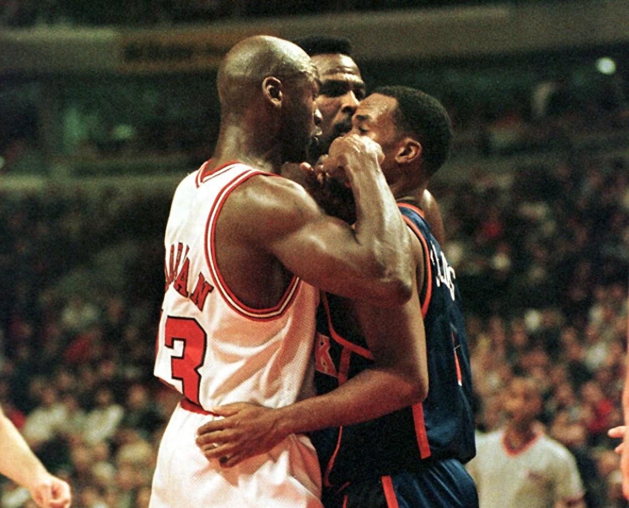One of the dirtiest players of all time! Childs complained about Jordan: he will make a bad move and then seek the referee's favor
