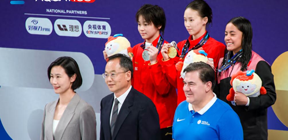 2025 Diving World Cup Finals: Chen Yuxi and Quan Hongchan won the championship and runner-up, and China dominated the medal table